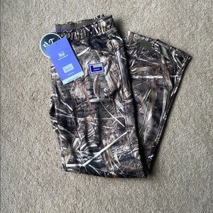 Banded fleece pants